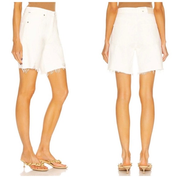 Citizens Of Humanity Pants - NWT Citizens of Humanity 100% Cotton Camilla White Denim Shorts Jorts 26